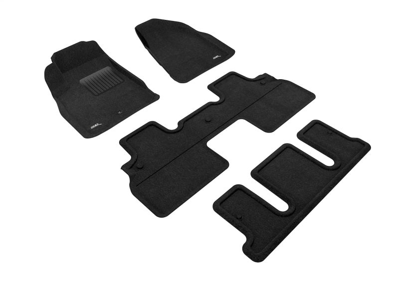 3D Maxpider 08-17 Buick Enclave With Bucket 2nd Row Elegant Black R1 R2 R3-SR1 Performance