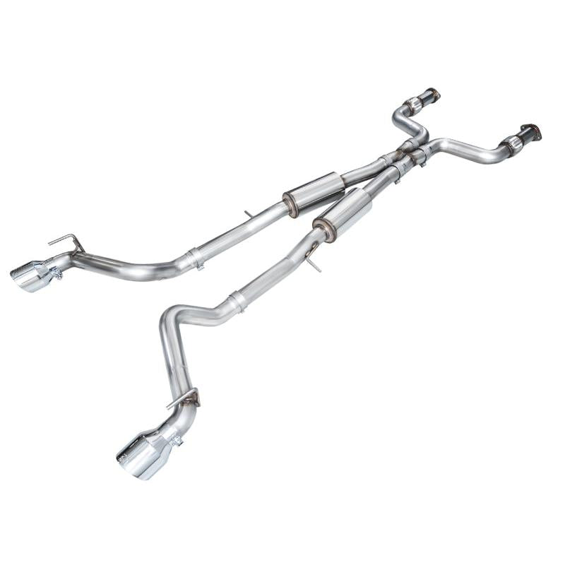 AWE 2023 Nissan Z RZ34 RWD Track Edition Catback Exhaust System w/ Chrome Silver Tips-SR1 Performance