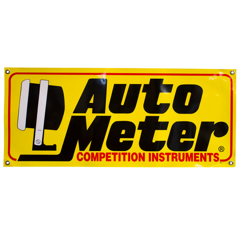 Autometer 3ft Heavy Race Banner-SR1 Performance