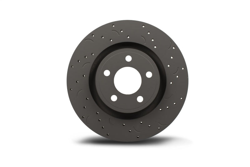 Hawk Talon 2010 Mitsubishi Lancer Evolution GSR AWD Drilled and Slotted Rear Brake Rotor Set-SR1 Performance