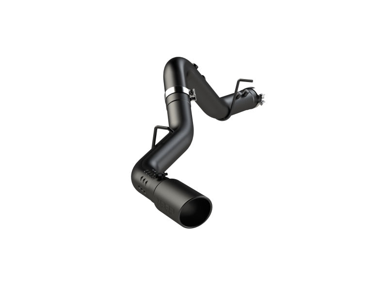 MBRP 2020+ GMC/Chevy 2500/3500 6.6L Duramax 4in Mand Bent Tubing Pro-Ser Cat Back Single Side - Blk-SR1 Performance