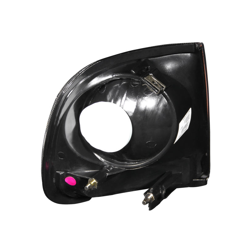 ANZO Corner Lights 1997-2003 Ford F-150 HARLEY DAVIDSON Style Corner Lights Black w/ Amber Reflector-SR1 Performance
