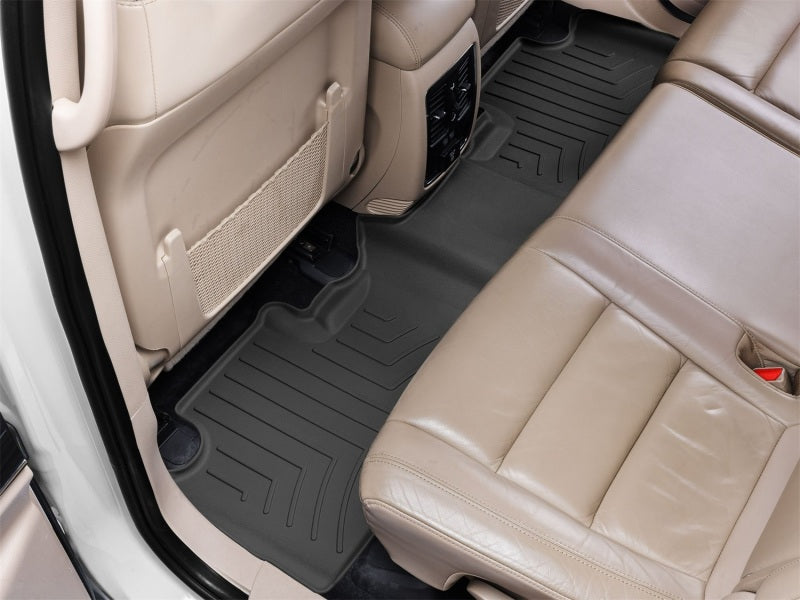 WeatherTech FloorLiner HP Rear for 2016 Dodge Durango and Jeep Grand Cherokee – Custom Fit Black