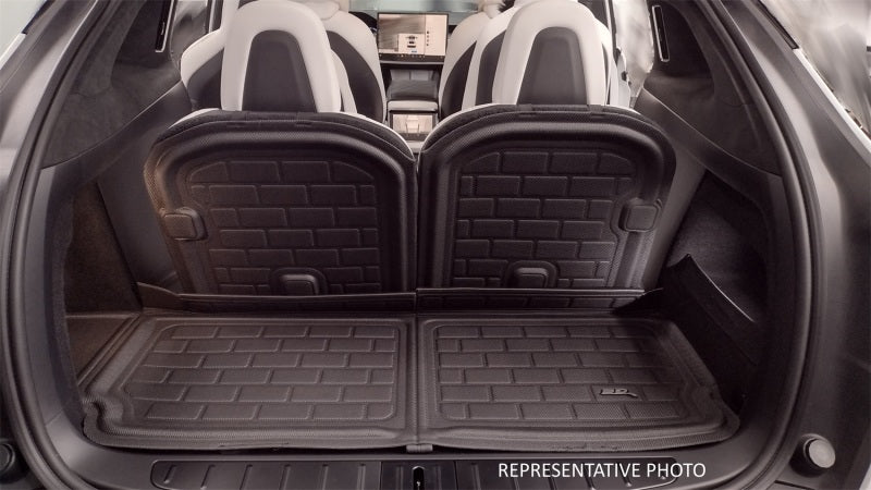 3D Maxpider 23-24 Kia Sportage Kagu Cargo Liner- Black Seatback-SR1 Performance