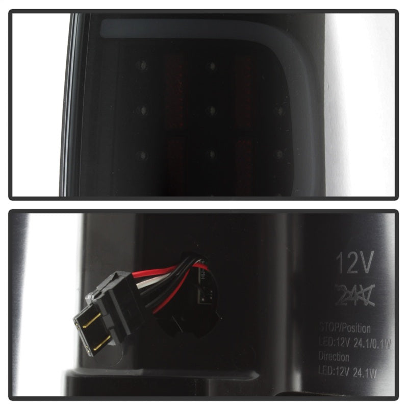 xTune Ford F150 09-14 LED Tail Lights - Black ALT-ON-FF15009-LBLED-BSM-SR1 Performance