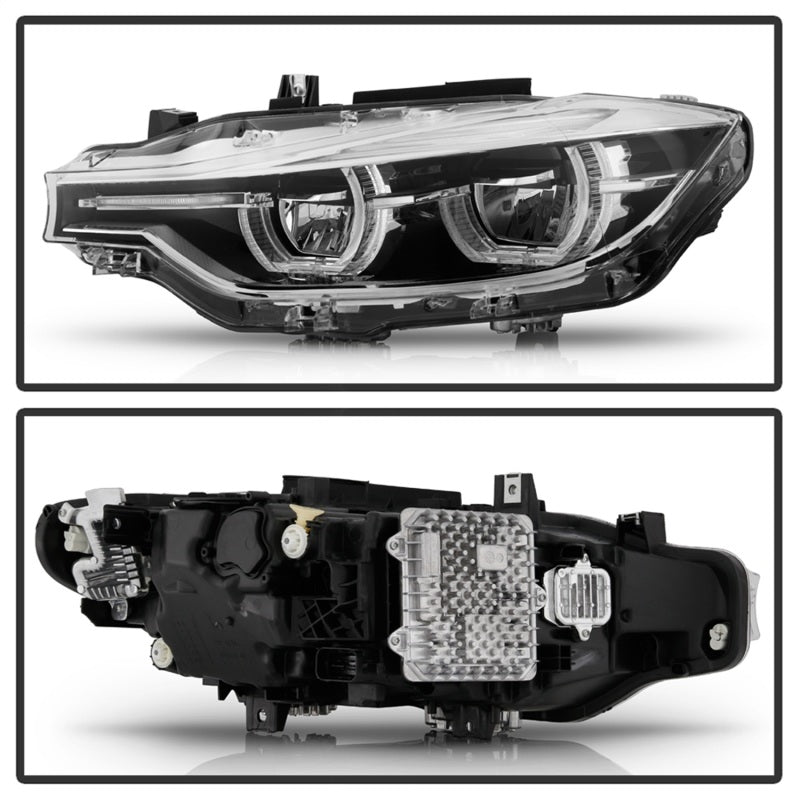 Spyder BMW F30 3 Series 4Dr LED Projector Headlights Chrome PRO-JH-BF3012H-4D-LED-C-SR1 Performance