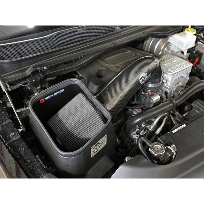 aFe 19-20 Dodge RAM 1500 5.7L Track Series Carbon Fiber Cold Air Intake System w/Pro DRY S Filter-SR1 Performance