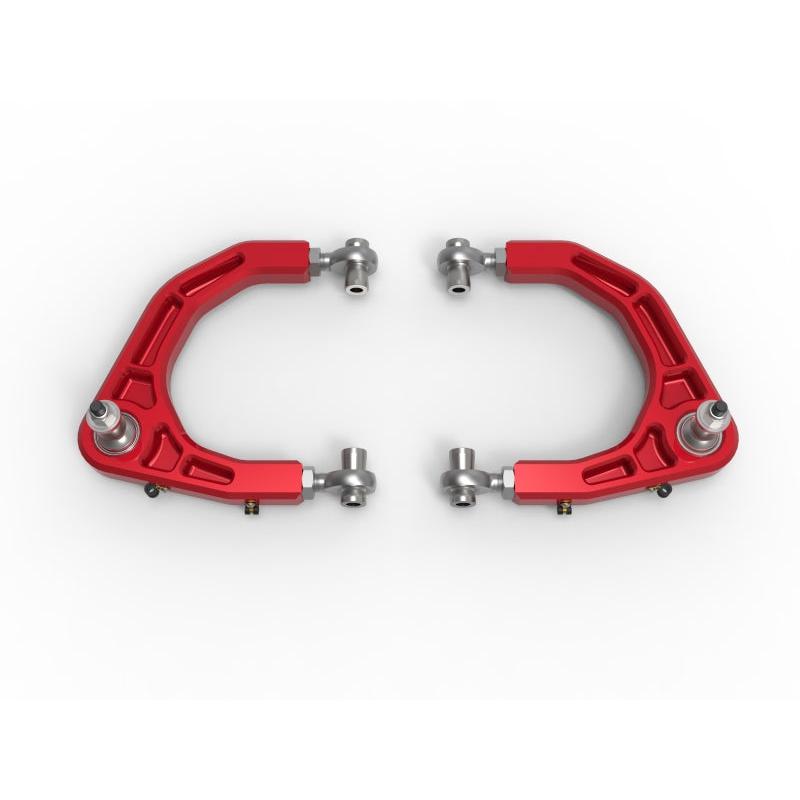 aFe Control 05-23 Toyota Tacoma Upper Control Arms - Red Anodized Billet Aluminum-SR1 Performance