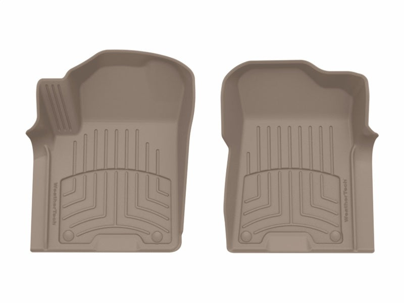 WeatherTech FloorLiner HP for Infiniti QX80 (2019-2024) - Tan, Front, Part #4515021IM