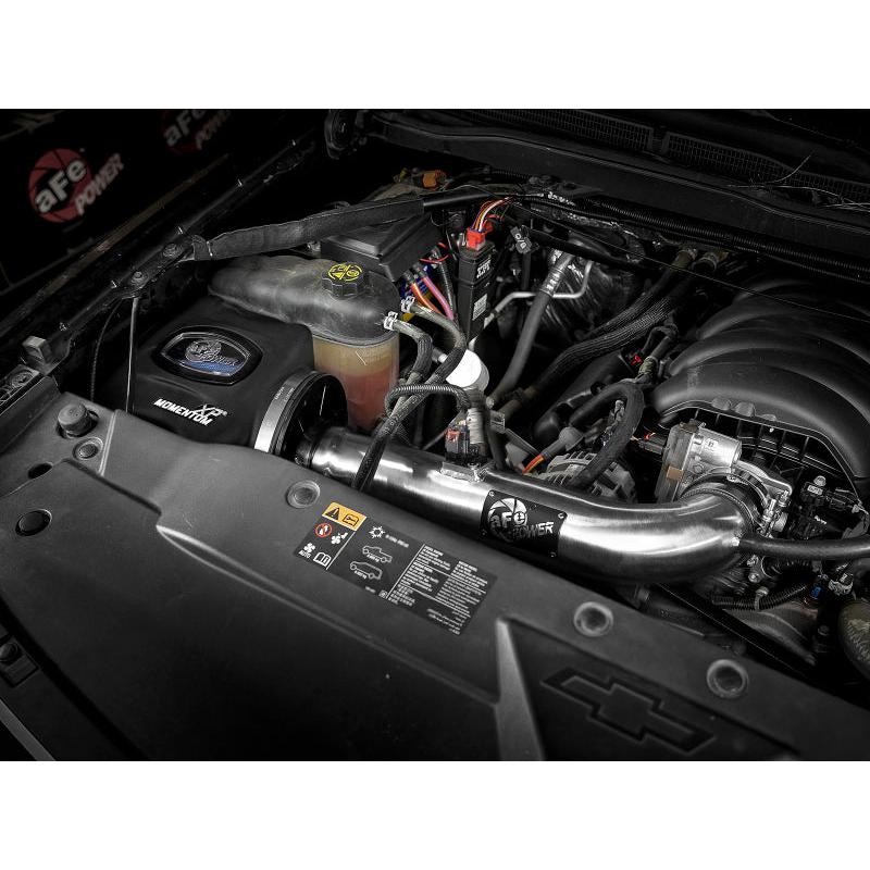 aFe Momentum XP Cold Air Intake System w/ Pro 5R Media Brushed 14-19 GM Silverado/Sierra 1500-SR1 Performance