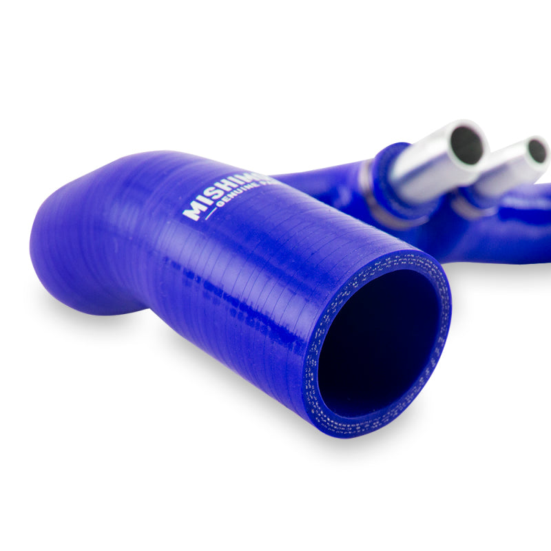 Mishimoto 2018+ Jeep Wrangler JL / Gladiator JT 3.6L AT Blue Silicone Radiator Coolant Hose Kit-SR1 Performance