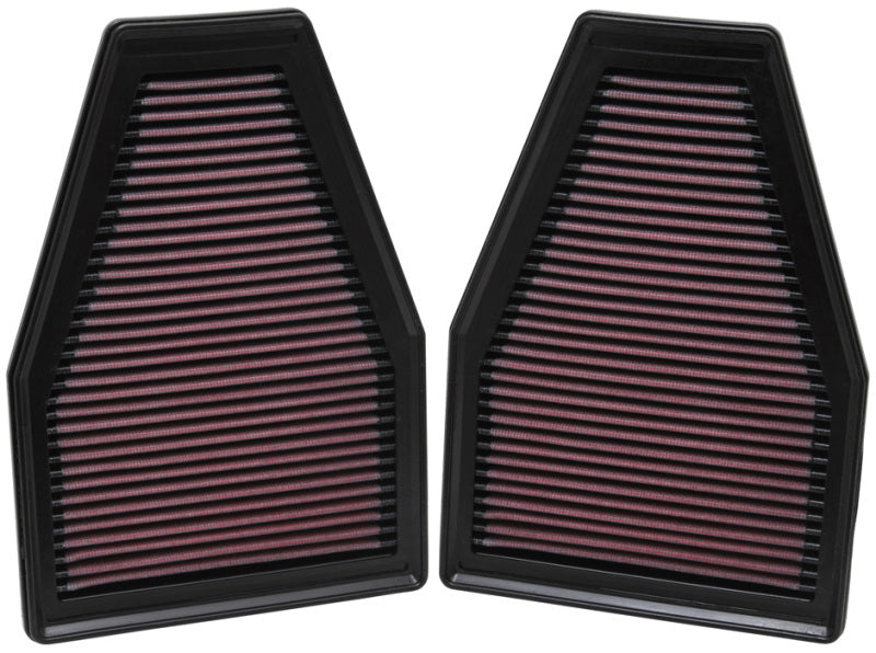 K&N Replacement Air Filter 12-13 Porsche 911 3.4L / 12 911 3.8L / 13 911 3.6L / 13 911 Carrera 3.8L-SR1 Performance
