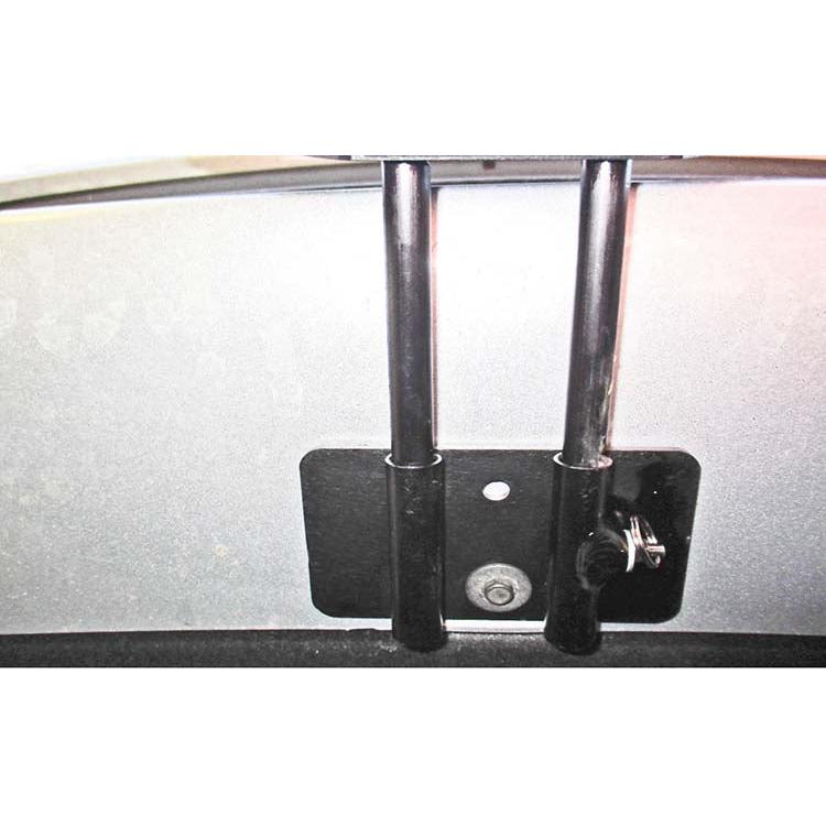 12-16 Porsche Panamera 4 License Plate Frame Bracket-SR1 Performance