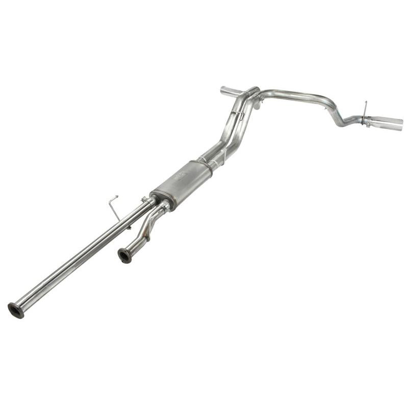 aFe MACHForce XP 2-1/2in to 3in 409 SS Cat-Back Exhaust w/ Polished Tips 10-17 Toyota Tundra V8 5.7L-SR1 Performance