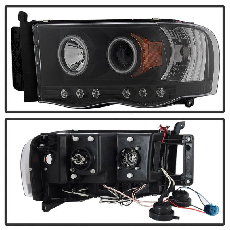 Spyder Dodge Ram 1500 02-05 03-05 Projector Headlights CCFL Halo LED Blk PRO-YD-DR02-CCFL-BK-SR1 Performance