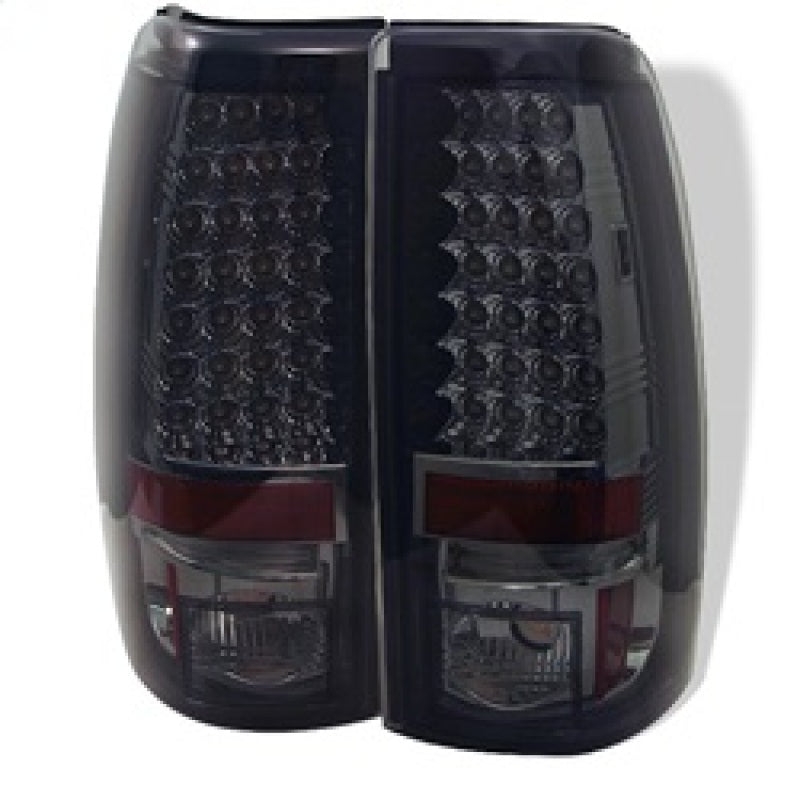 Spyder Chevy Silverado 1500 99-02 (Not Fit Stepside) LED Tail Lights Smke ALT-YD-CS99-LED-SM-SR1 Performance