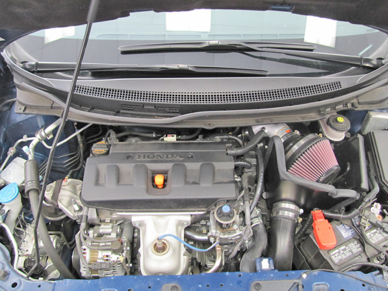 K&N 12-13 Honda Civic 1.8L L4 Silver Typhoon Intake-SR1 Performance