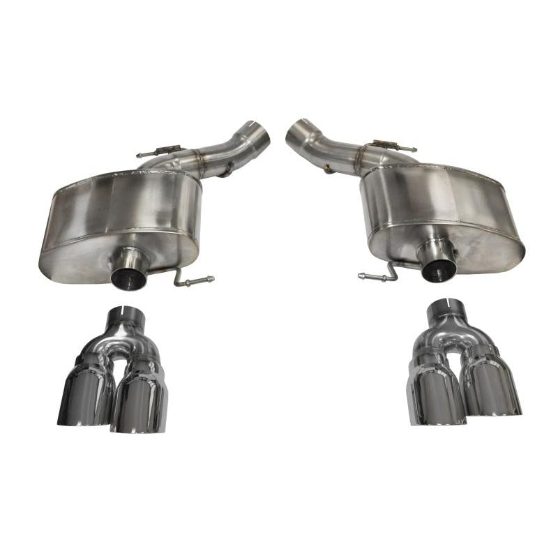 Corsa 2012-2017 BMW M5 F10 Polished Sport Axle-Back Exhaust-SR1 Performance