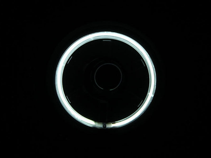 ANZO 2007-2013 Toyota Fj Cruiser Projector Headlights w/ Halo Black-SR1 Performance