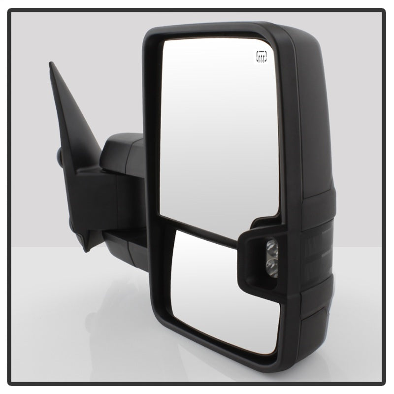 xTune Chevy Silverado 03-06 G2 Heated Smoke LED Signal Telescoping Mirrors MIR-CS03S-G2-PWH-SM-SET-SR1 Performance