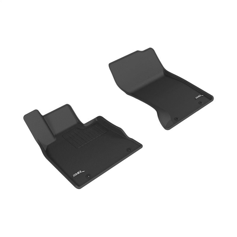 3D MAXpider 17-21 Genesis G90 AWD Kagu 1st Row Floormats - Black-SR1 Performance