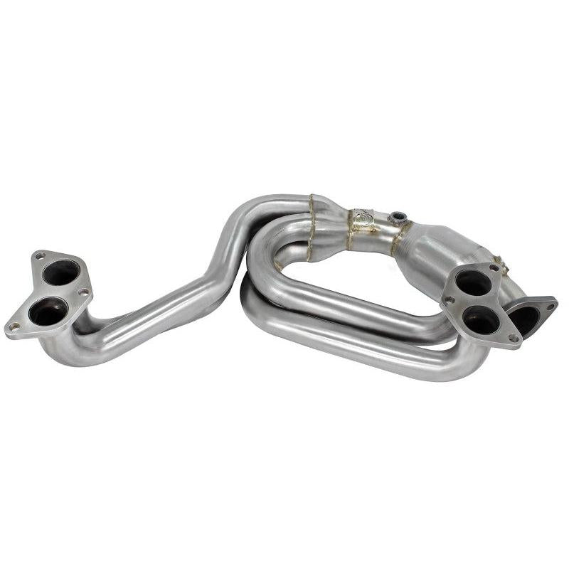 aFe 12-17 Toyota 86 / FRS / BRZ Twisted Steel 304 Stainless Steel Long Tube Header w/ Cat-SR1 Performance