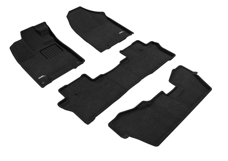 3D Maxpider 16-22 Honda Pilot 8-Passenger Elegant Black R1 R2 R3-SR1 Performance