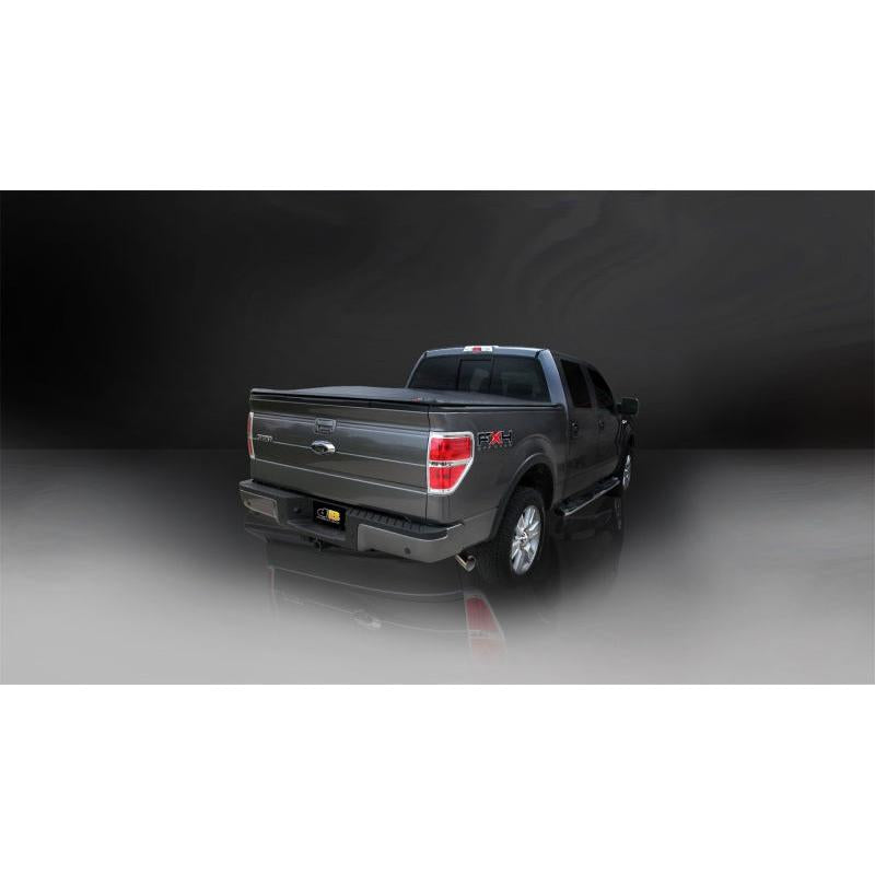 Corsa 2006-2008 -08 Ford F-150 SuperCrew/6.5ft Bed 4.6L V8 Polished Sport Cat-Back Exhaust-SR1 Performance