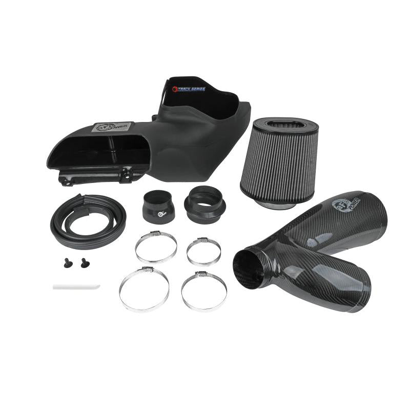 aFe 17-20 Ford F-150/Raptor Track Series Carbon Fiber Cold Air Intake System With Pro DRY S Filters-SR1 Performance