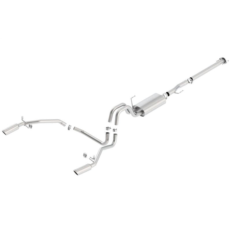 Borla 11-14 Ford F150 AT 2/4WD 2/4dr S-Type SS Catback Exhaust-SR1 Performance