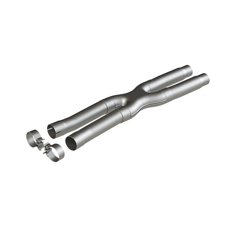 MBRP 15-19 Ford Mustang GT 2.5in Resonator Delete X-Pipe - AL-SR1 Performance