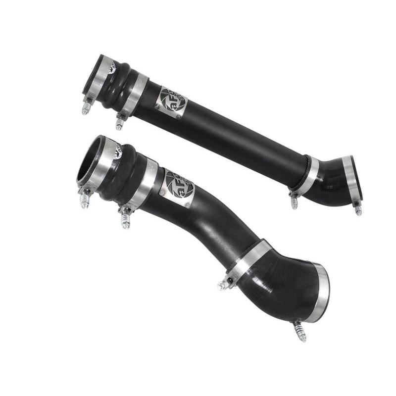 aFe Bladerunner 3 inch Black Intercooler Hot and Cold Side Tubes Dodge Diesel Trucks 94-02 L6-5.9-SR1 Performance