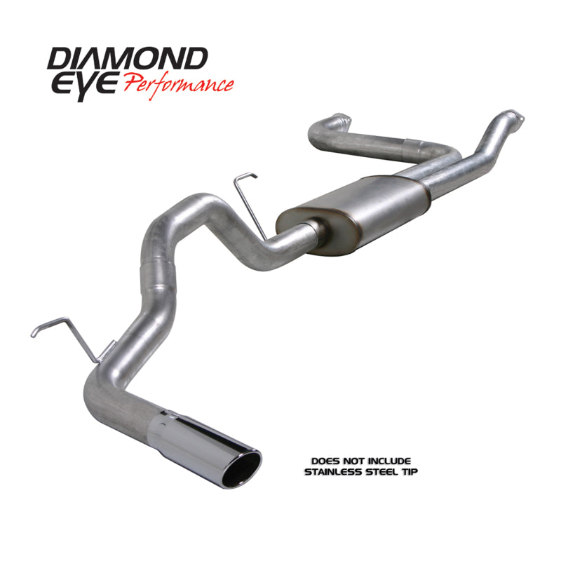 Diamond Eye KIT 3-1/2in CB SGL GAS AL NISSAN TITAN 5.6L 07-10-SR1 Performance