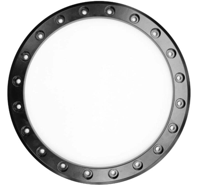 Raceline Ryno 14-Inch Beadlock Ring with 20 Hole Pattern - Black, Part RBL-14B-A91-RING-20