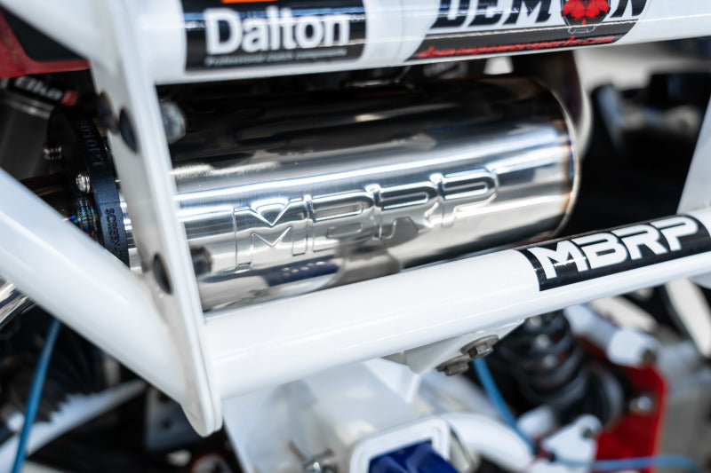 MBRP 2011+ Polaris Sportsman Touring 850 T304 Stainless Single Slip-On Performance Series-SR1 Performance