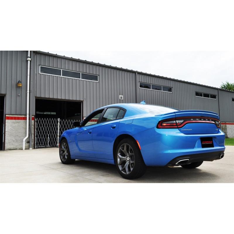 Corsa 15-23 Dodge Charger/300 Sedan 3.6L 2.5in Cat-Back Dual Rear Exit (re-uses stock exhaust bezel)-SR1 Performance