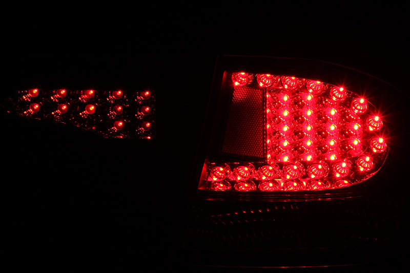 ANZO 2006-2011 Honda Civic LED Taillights Black-SR1 Performance