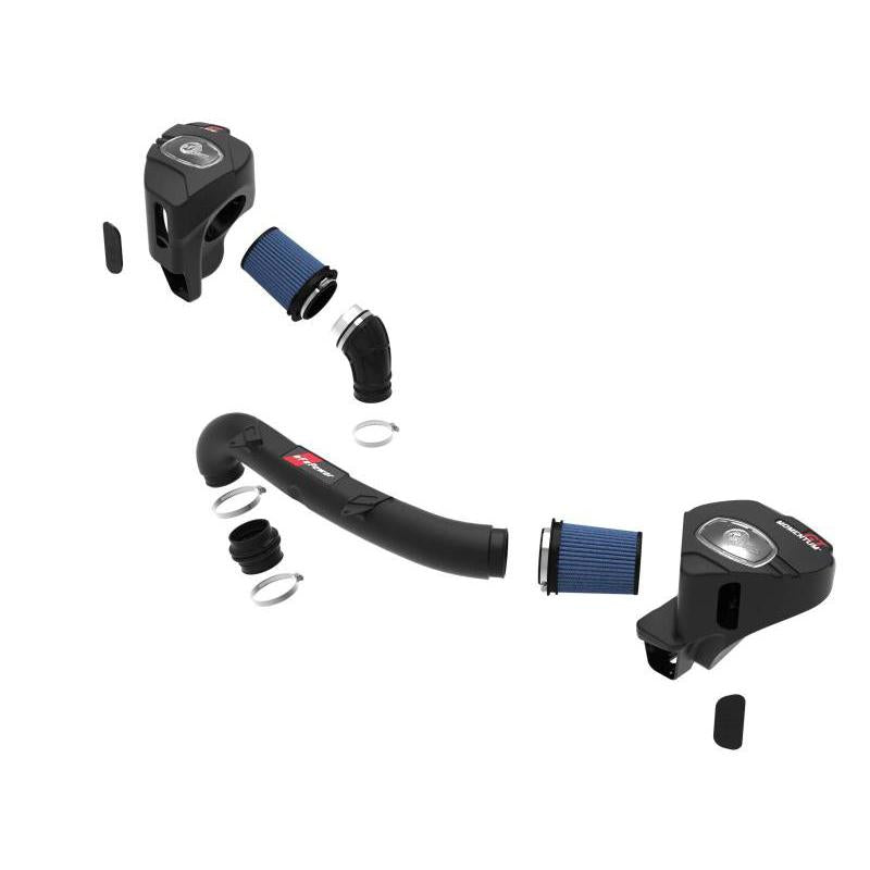aFe 21-22 BMW M3/M4 (G80/82/83)L6-3.0L (tt) S58 Momentum GT Cold Air Intake System w/ Pro 5R Filters-SR1 Performance