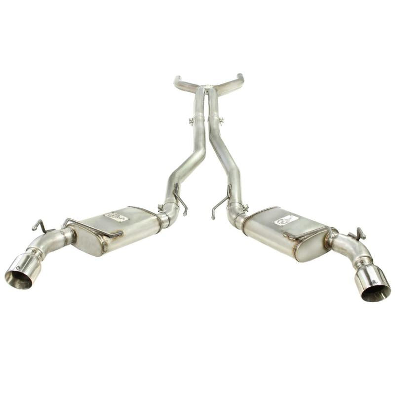aFe MACHForce XP Exhaust 3in Stainless Stee CB/10-13 Chevy Camaro V8-6.2L (td) (pol tip)-SR1 Performance