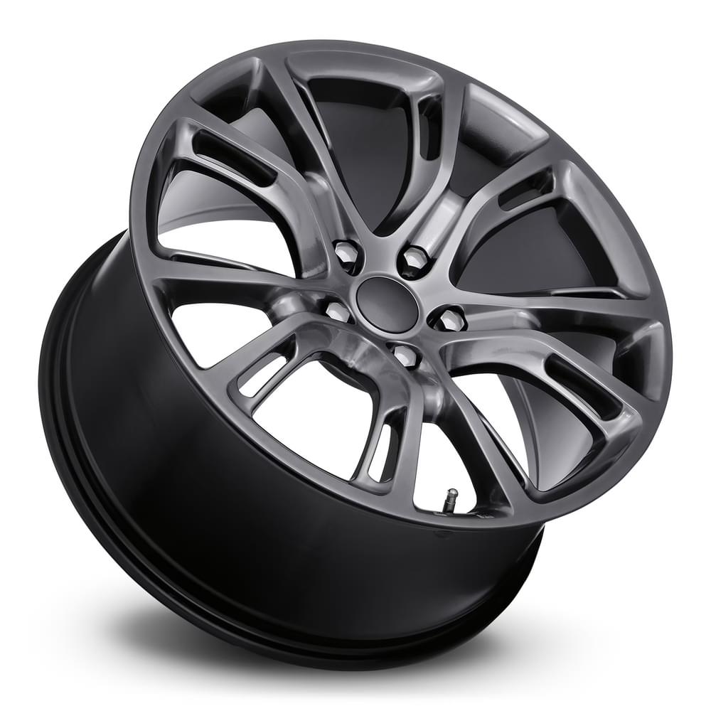 FR 88 – JEEP SPYDER MONKEY WHEELS-Hyper Black 20x10 5x5 + 50 HB 71.5