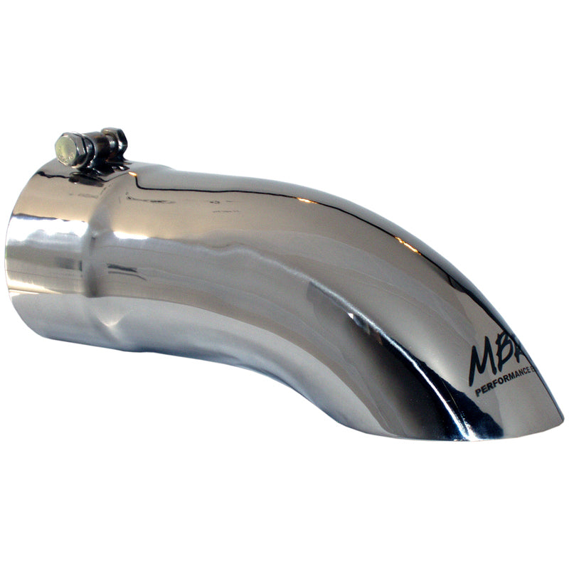 MBRP Universal Tip 4 O.D. Turn Down 4 inlet 12 length-SR1 Performance