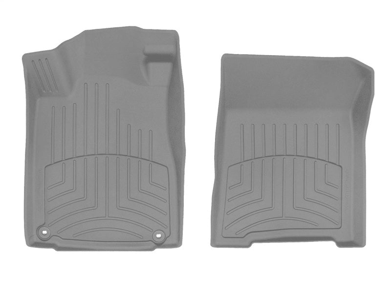 WeatherTech Front FloorLiner HP for 2012-2015 Honda CR-V, Gray Part Number 467371IM