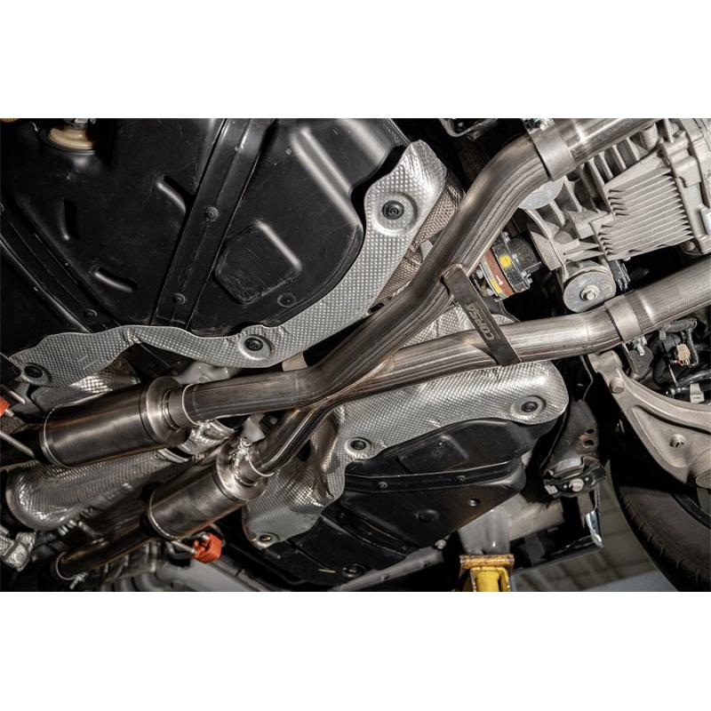 Corsa 2021-2024 Dodge Durango SRT Hellcat Cat-Back 2.75in Dual Rear Exit Sport 4.5in Polished Tips-SR1 Performance
