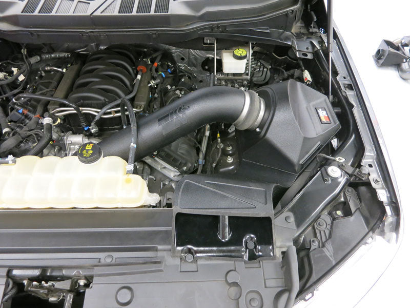 K&N 63 Series AirCharger Performance Intake 2021+ Ford F150 5.0L V8 F/I-SR1 Performance