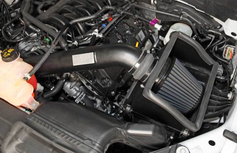 K&N 2015 Ford F150 5.0L V8 Blackhawk Performance Intake Kit-SR1 Performance