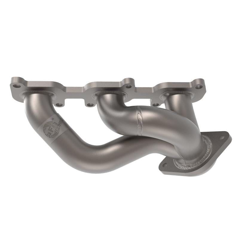 aFe Twisted Steel Shorty Header 11-17 Ford Mustang V6-3.7L - Titanium Coat Finish-SR1 Performance