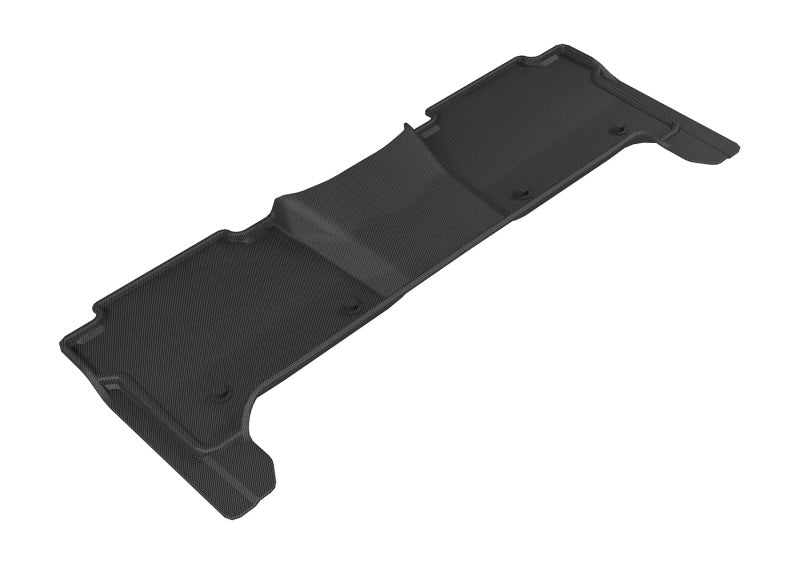 3D MAXpider 2017-2020 Nissan Armada Kagu 2nd Row Floormats - Black-SR1 Performance