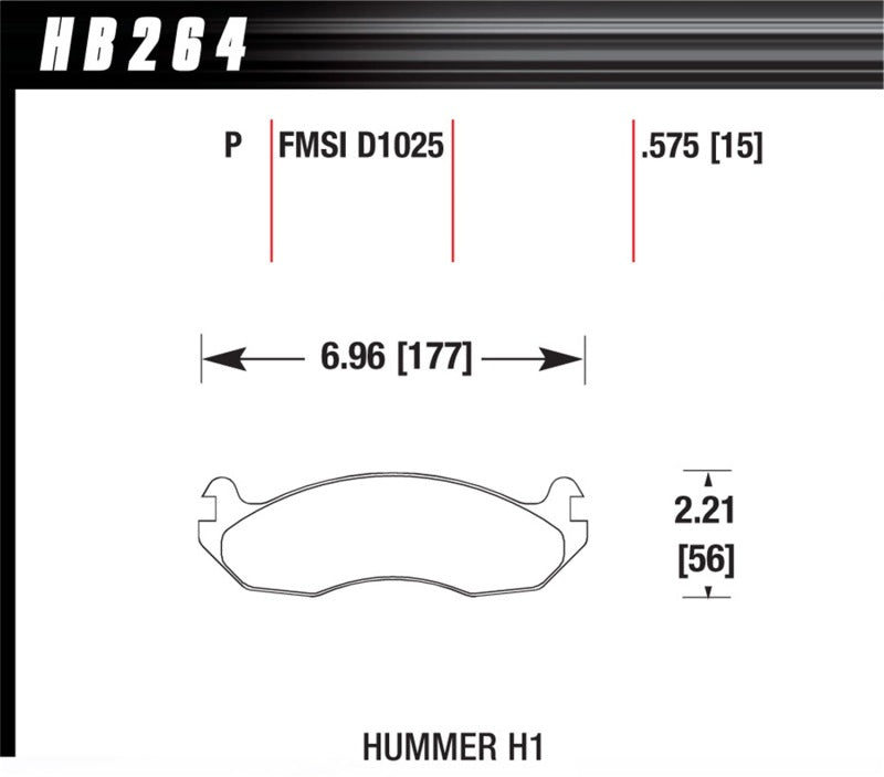 Hawk Super Duty Street Brake Pads-SR1 Performance