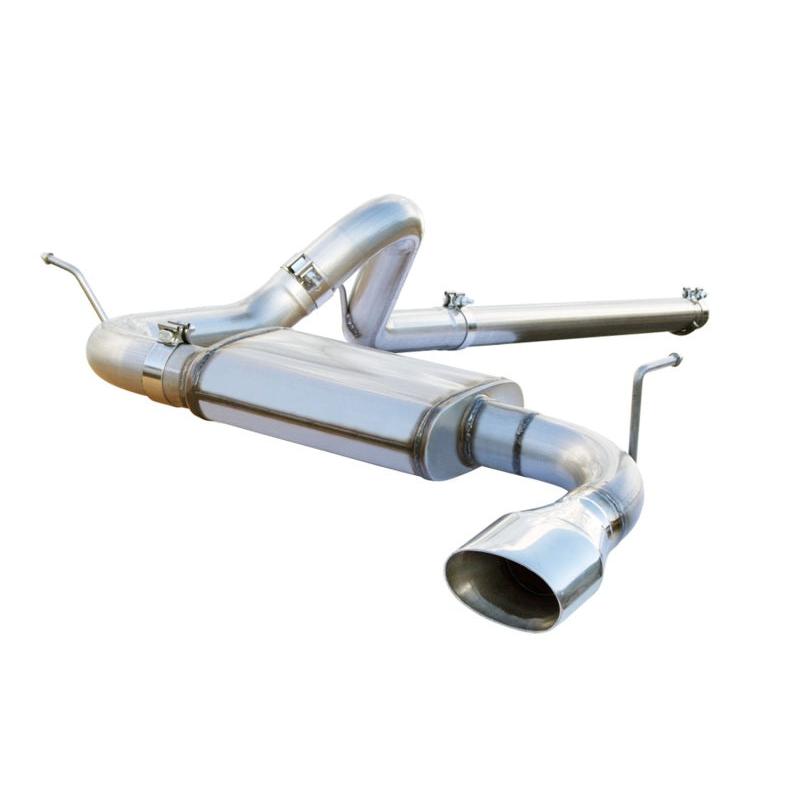 aFe MACHForce XP Exhausts Cat-Back SS-409 EXH CB Jeep Wrangler JK 07-11 V6-3.8L (2/4 dr)-SR1 Performance
