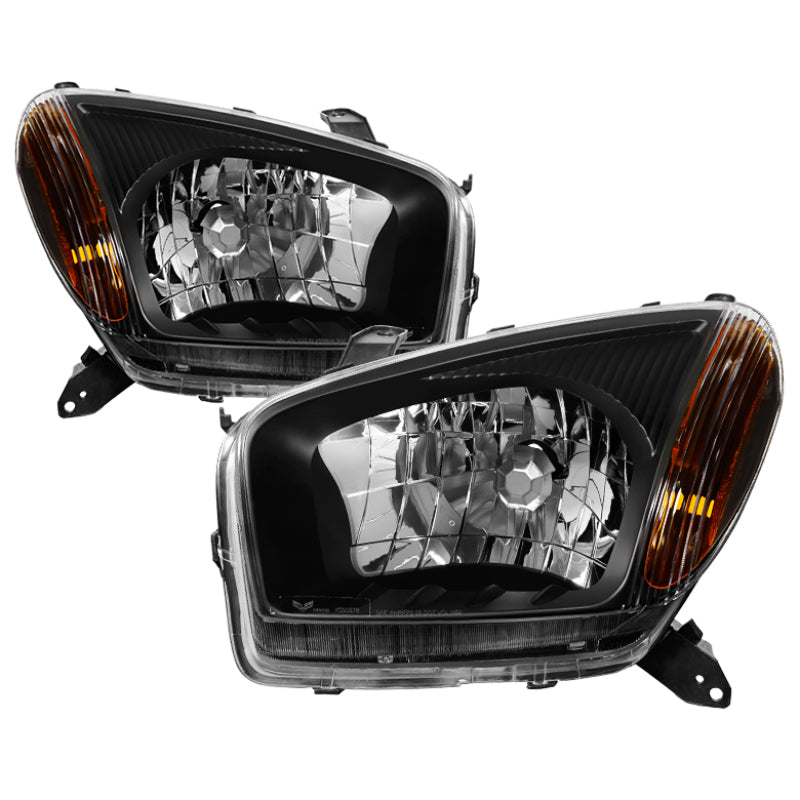xTune Toyota RAV4 2001-2003 OEM Style Headlights - Black HD-JH-TRAV4-AM-BK-SR1 Performance